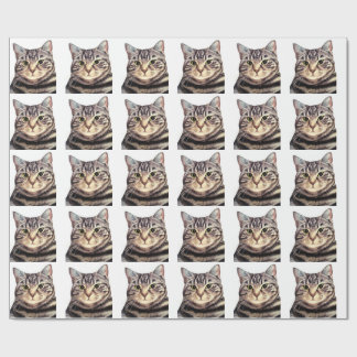Papier Cadeau Austin le chat du Bengale