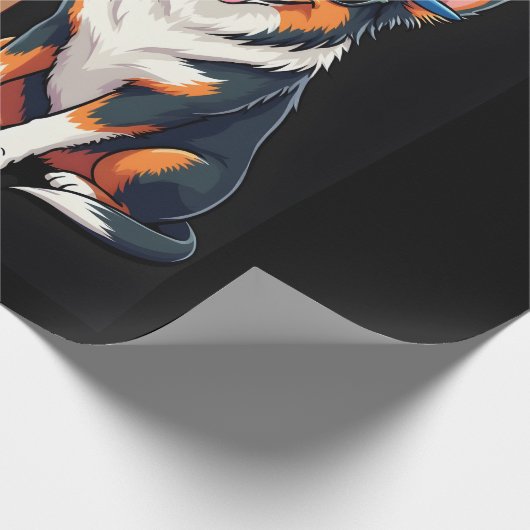 Papier Cadeau Australian Shepherd My Dog Thinks I'm Cool For Dog (Coin)