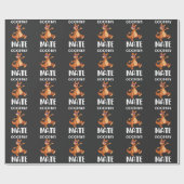 Papier Cadeau Australie : Aussie, drapeau australien du Kangouro (Plat)