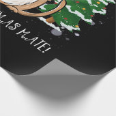 Papier Cadeau Australie Joyeux Noël Mate Kangaroo (Coin)