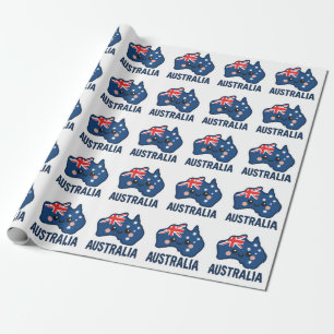 Papier Cadeau Australie Kawaii Fusion - Bold & Adorable