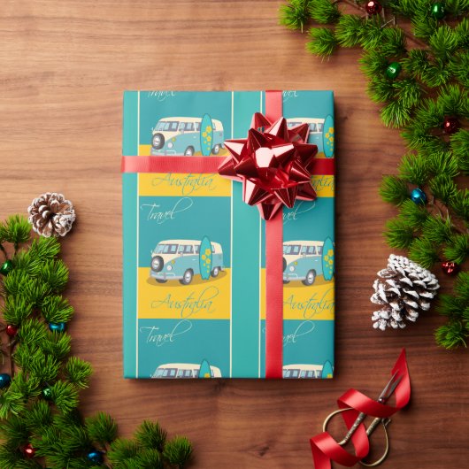 Papier Cadeau Australie : Voyage (Cadeau de vacances)