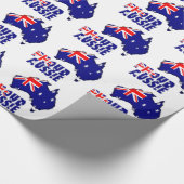 Papier Cadeau Australien fier (Coin)