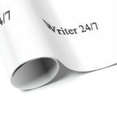 Papier Cadeau Auteur 24/7 (Coin rond)