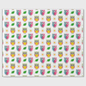 Papier Cadeau Autism Owl (Plat)