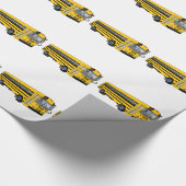 Papier Cadeau Autobus scolaire (Coin)