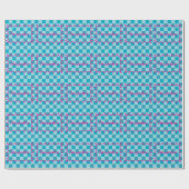 Papier Cadeau Autocollant de modèle de nom tendance (Plat)