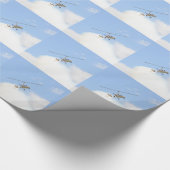 Papier Cadeau Autogyre en vol (Coin)