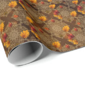 Papier Cadeau Automne (Coin rond)
