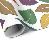 Papier Cadeau Automne (Coin rond)