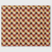 Papier Cadeau Automne Automne Jacquard moderne Motif No13 (Plat)