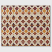 Papier Cadeau Automne Automne Jacquard moderne Motif No14 (Plat)