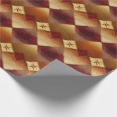 Papier Cadeau Automne Automne Jacquard moderne Motif No2 (Coin)