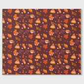 Papier Cadeau Automne Cozy Fall (Plat)