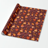 Papier Cadeau Automne Cozy Fall (Déroulé)