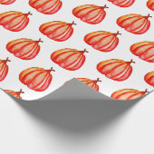 Papier Cadeau Automne, papier d'enveloppement Citrouille (Coin)