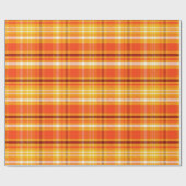 Papier Cadeau Automne Plaid (Plat)