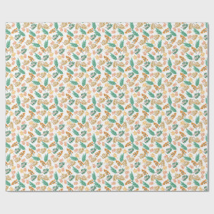 Papier Cadeau Automne Rustique