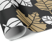 Papier Cadeau Automne Transition de la nature (Coin rond)