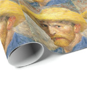 Papier Cadeau Autoportrait de Van Gogh (Coin rond)