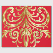 Papier Cadeau Autorité des cadeaux de Noël® (Plat)