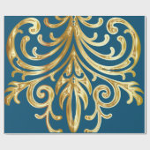 Papier Cadeau Autorité des cadeaux de Noël® (Plat)