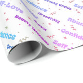 Papier Cadeau Autosoin et amour de soi (Coin rond)