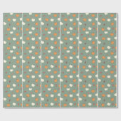 Papier Cadeau Autumn Fall Pumpkin (Plat)