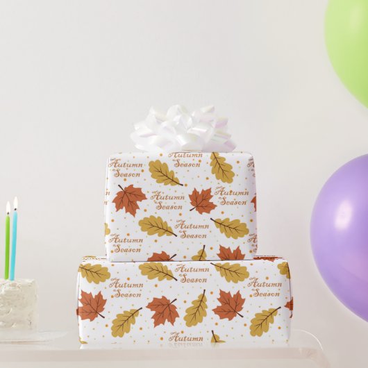 Papier Cadeau Autumn Season (Cadeaux de fête)