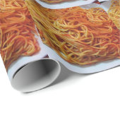 Papier Cadeau Aux spaghetti d'amour (Coin rond)