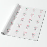 Papier Cadeau Avec amour ajouter nom de couple lettre merci ajou<br><div class="desc">conception</div>