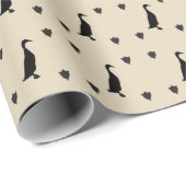 Papier cadeau avec canard (Coin rond)