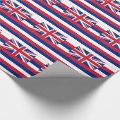 Papier cadeau avec drapeau d'Hawaii (Coin)