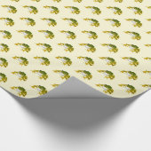Papier Cadeau avec Grenouilles (Coin)