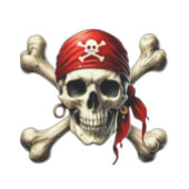 Papier Cadeau Aventure d'anniversaire pirate