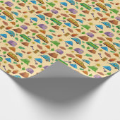 Papier Cadeau Aventure de camping (Coin)