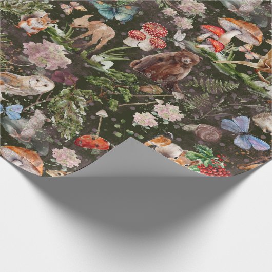 Papier Cadeau Aventure forestière (Coin)