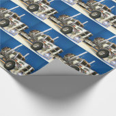 Papier Cadeau AVENTURES de RC - de chrome de transporteur camion (Coin)