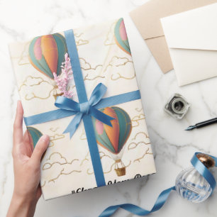 Papier Cadeau "Aventures sans limites du ciel"