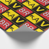 Papier Cadeau Aviateur - AV8R - (Coin)