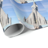 Papier Cadeau Avion de chasse d'ouragan (Coin rond)