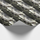 Papier Cadeau Avion de chasse du fantôme F-4 (Coin)