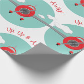 Papier Cadeau Avion en route (Coin)