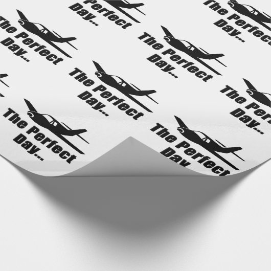 Papier Cadeau Avion populaire (Coin)