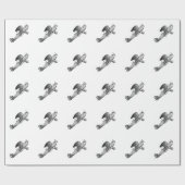 Papier Cadeau Avions (Plat)