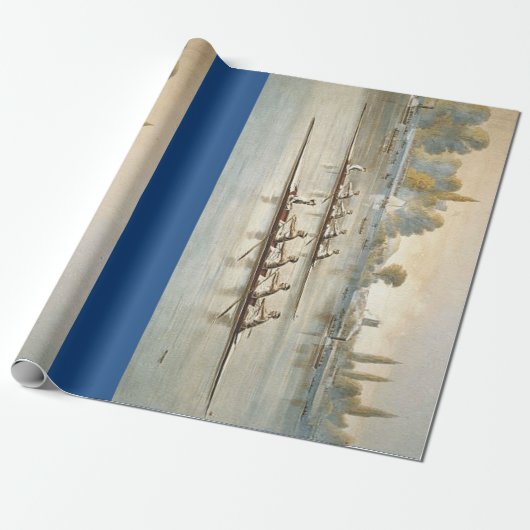 Papier Cadeau Aviron SUPÉRIEUR (Déroulé)