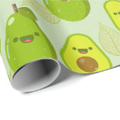 Papier Cadeau Avocado (Coin rond)