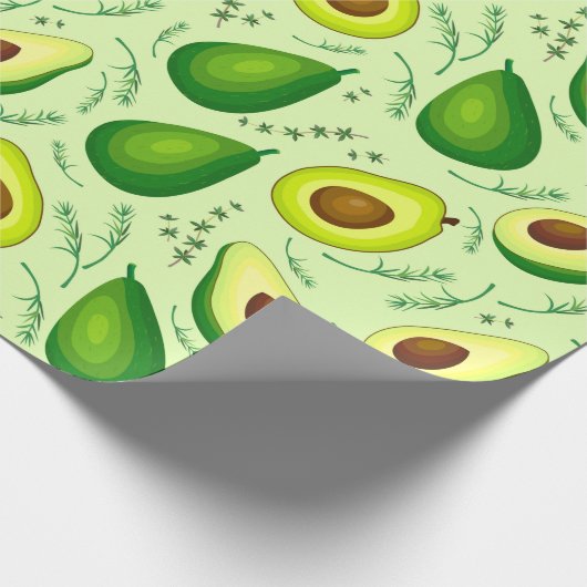 Papier Cadeau Avocado (Coin)