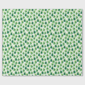 Papier Cadeau Avocado, timbre texturé, motif transparent. (Plat)