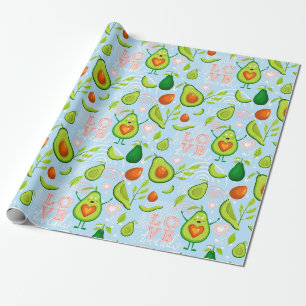 Papier Cadeau Avocado Wrapping Paper